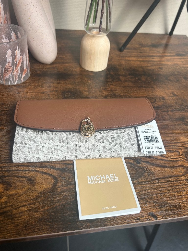 Portemonnee Michael kors, Ophalen, Nieuw, Bruin, Overige typen