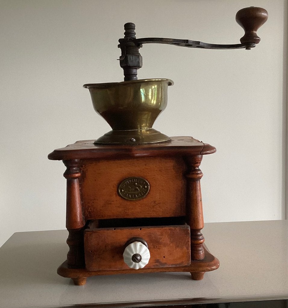 Oude koffiemolen, Antiek en Kunst, Antiek | Keukengerei, Ophalen