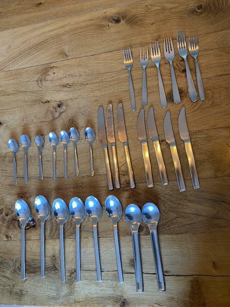 Zilverkleurig bestek allerlei, Couverts individuels, Enlèvement ou Envoi, IKEA, Utilisé