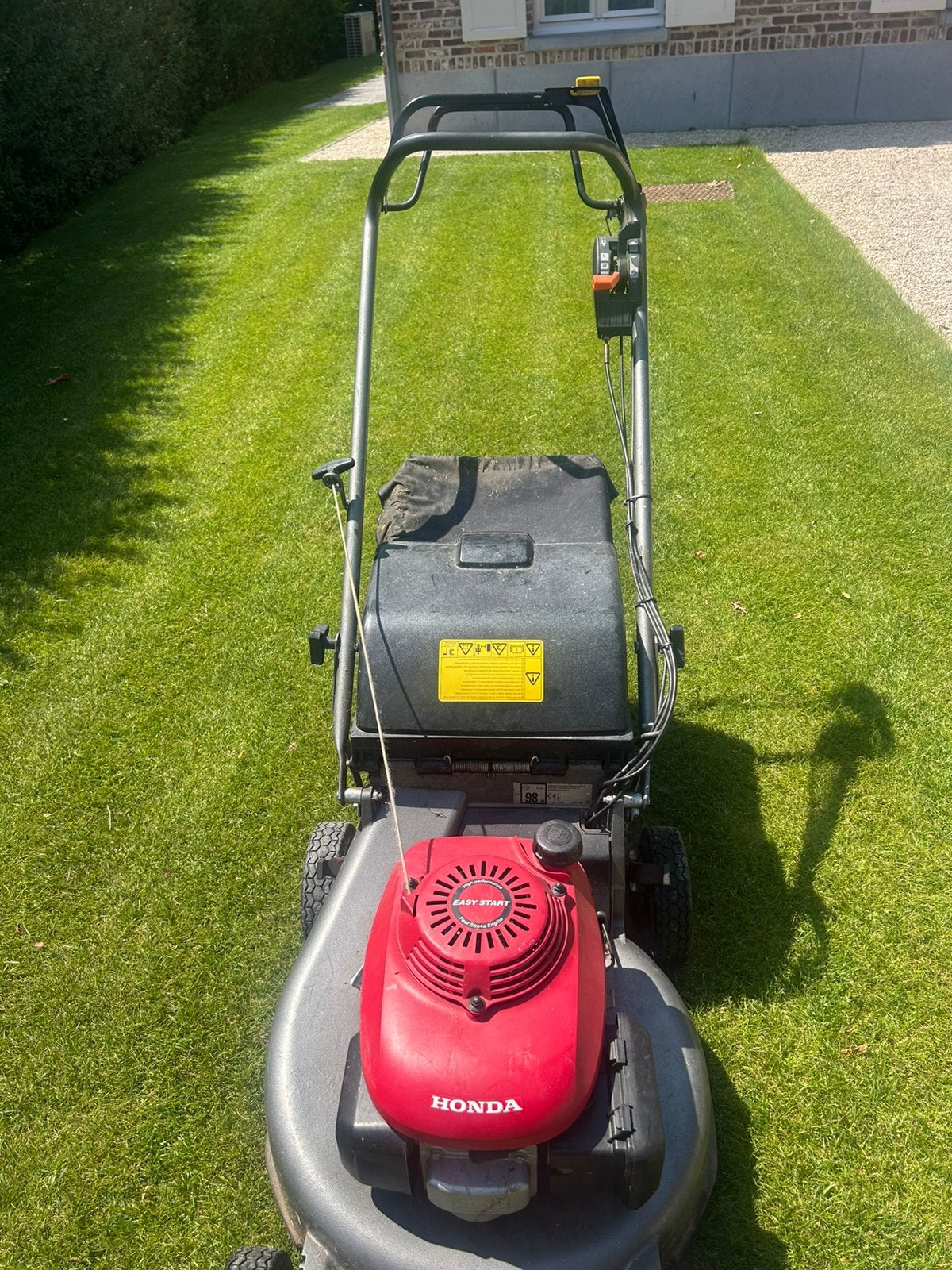 Grasmaaier HondaHRD 536c, Ophalen, Gebruikt, Benzine-grasmaaier, Versnellingen