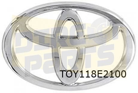 Toyota Corolla Verso E12 embleem logo ''Toyota'' achterklep, Neuf, -, -, Toyota