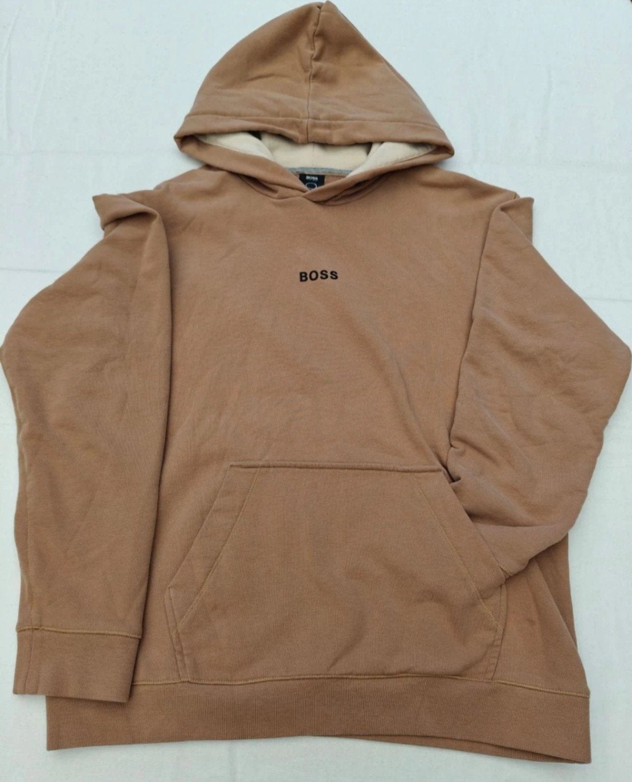 SWEAT À CAPUCHE BOSS (L), Maat 52/54 (L), Boss, Beige, Ophalen of Verzenden
