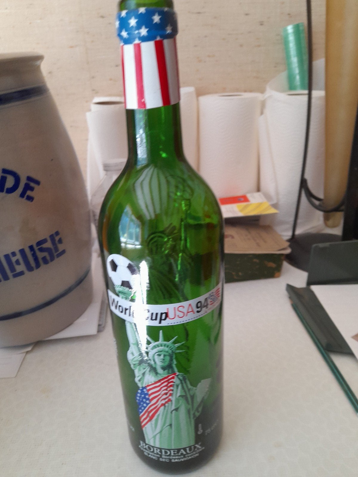 Bouteille, Ophalen