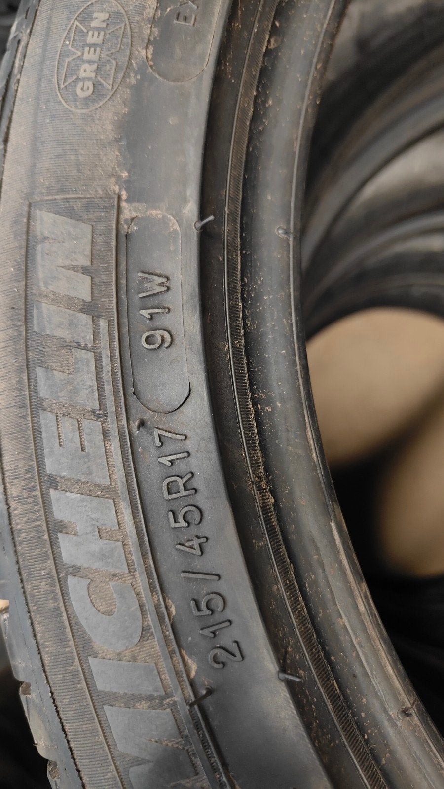 215/45r17 Michelin 6mm 45€ per stuk met montage en balancere, Auto-onderdelen, Ophalen
