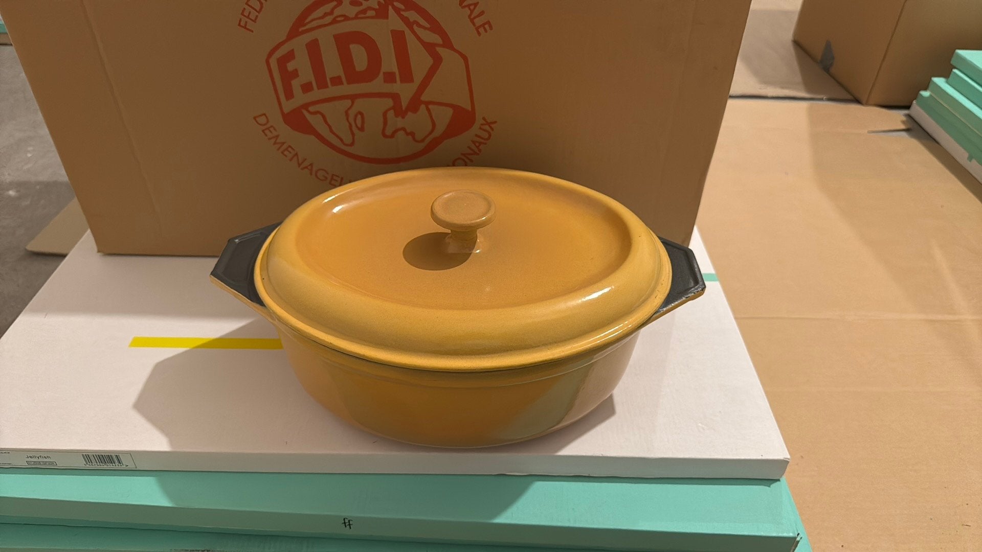 Brasero de style Creuset, Le Creuset, Comme neuf, Enlèvement, Émail