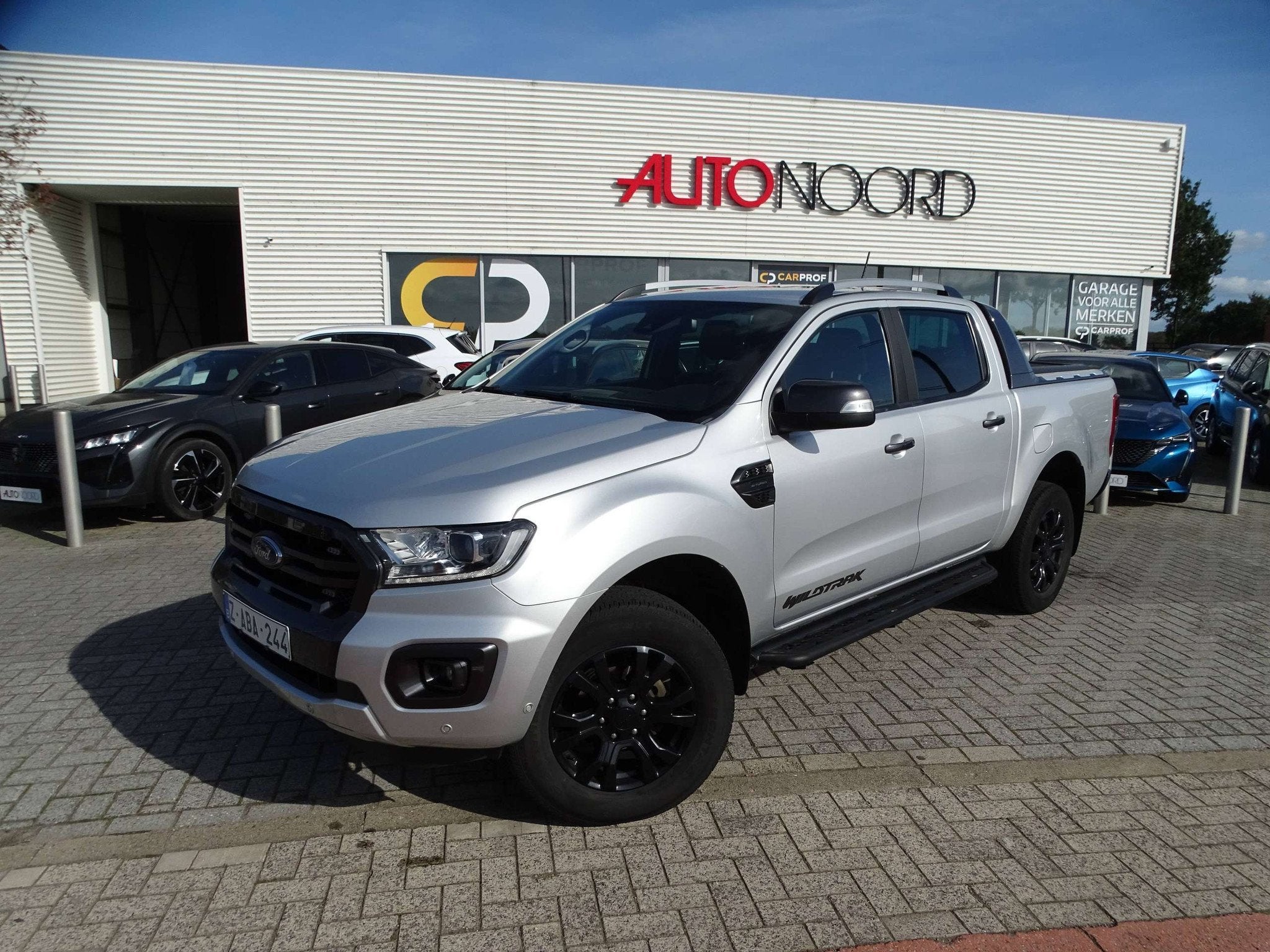 Ford Ranger 2.0 BiT EcoBlue Wildtrak 212 PK * TOPSTAAT!, Autos, Cuir, Argent ou Gris, Achat, Entreprise