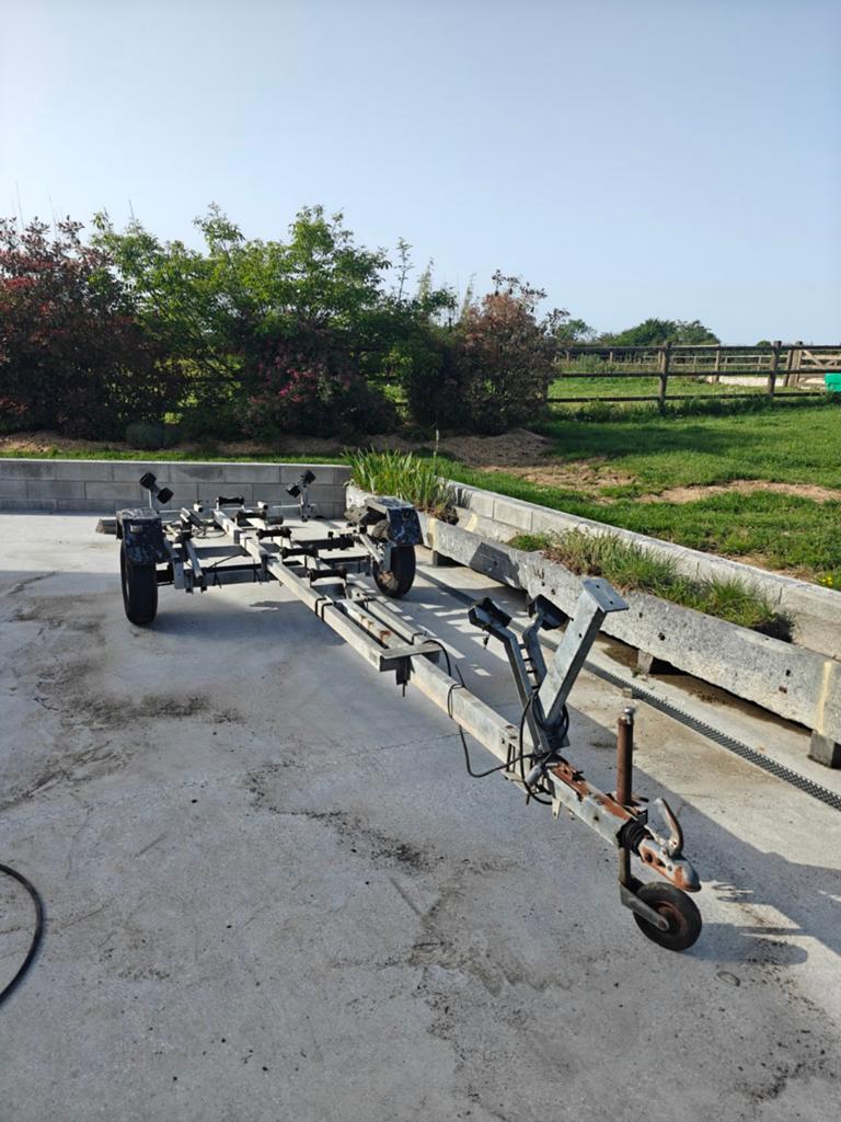 Remorque bateau, Watersport en Boten, Boottrailers, Geremd, Ophalen