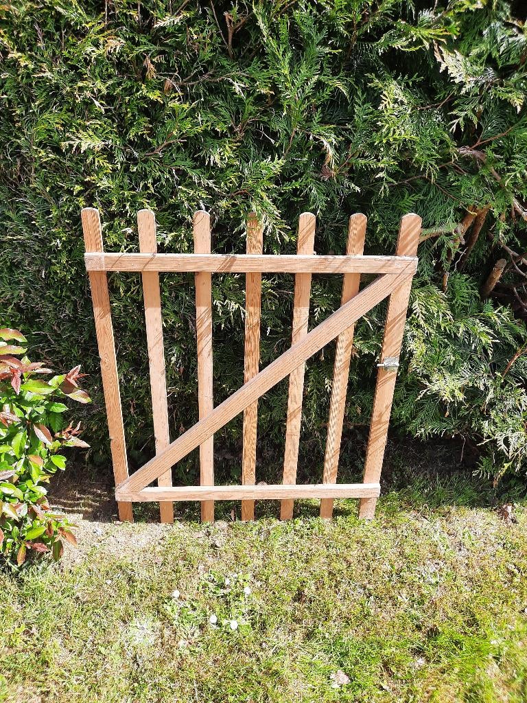 Barrière en bois, Enlèvement, Utilisé, Bois