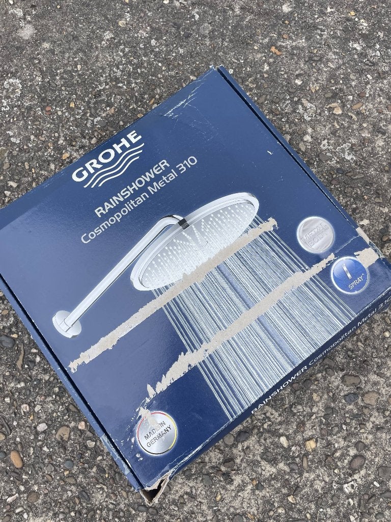Douchekop Grohe Rainshower nieuw, Ophalen, Nieuw, Chroom, Douche