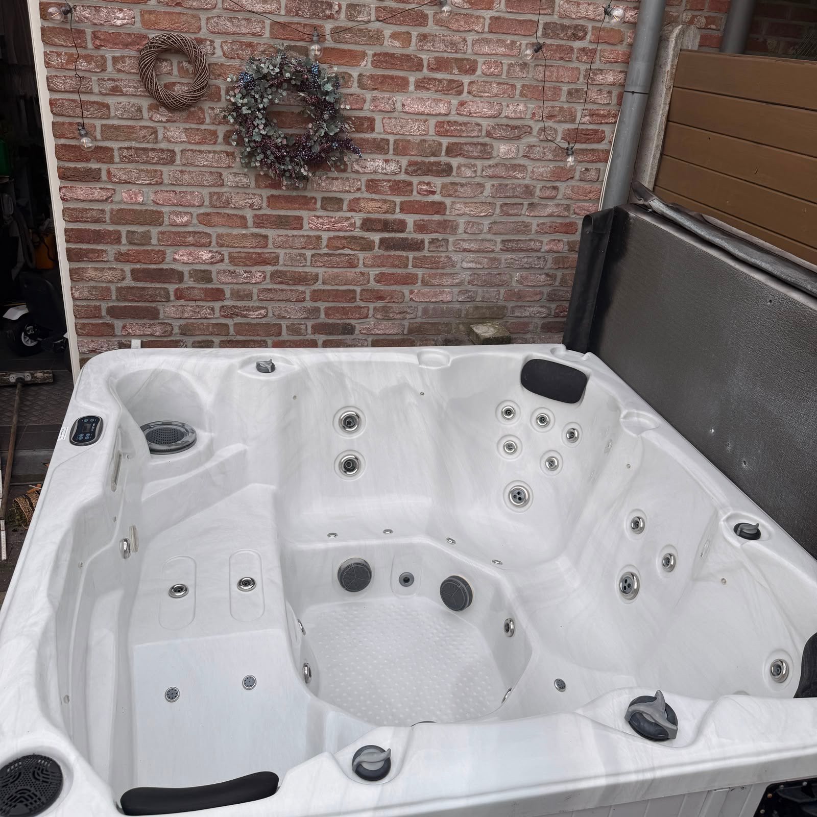 Jacuzzi balboa, Jardin & Terrasse, Bains à remous et Spas, Enlèvement, Comme neuf, Fixé