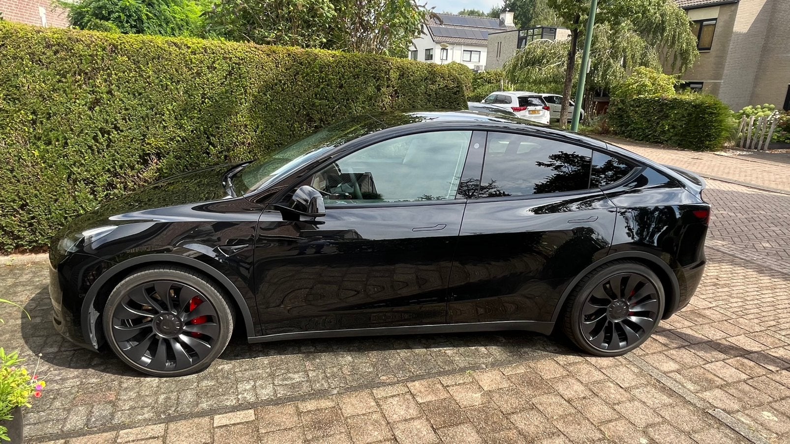 Tesla Model Y Performance dual motor AWD trekhaak 75kWh, Autos, Achat, 1972 kg, Noir, 5 portes