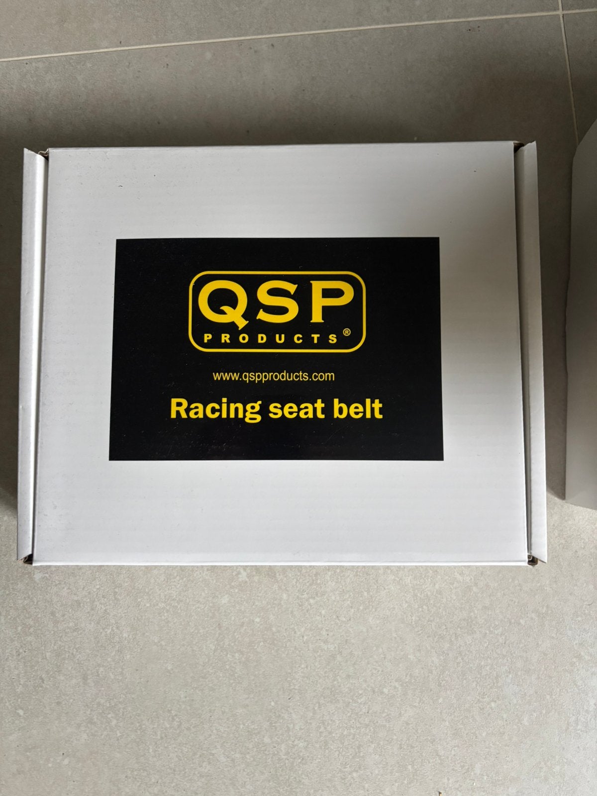 QSP gele 4-puntsgordel, Ophalen, Nieuw