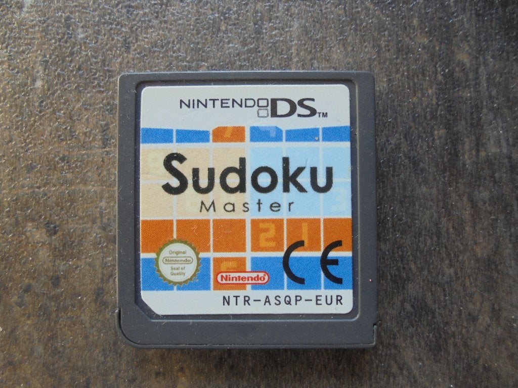 Sudoku Gridmaster voor DS (zie foto's), Enlèvement ou Envoi, 1 joueur, Utilisé, À partir de 3 ans