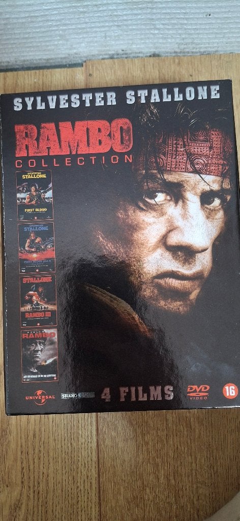 Rambo collection box, Cd's en Dvd's, Ophalen, Engels, Vanaf 16 jaar, Actie