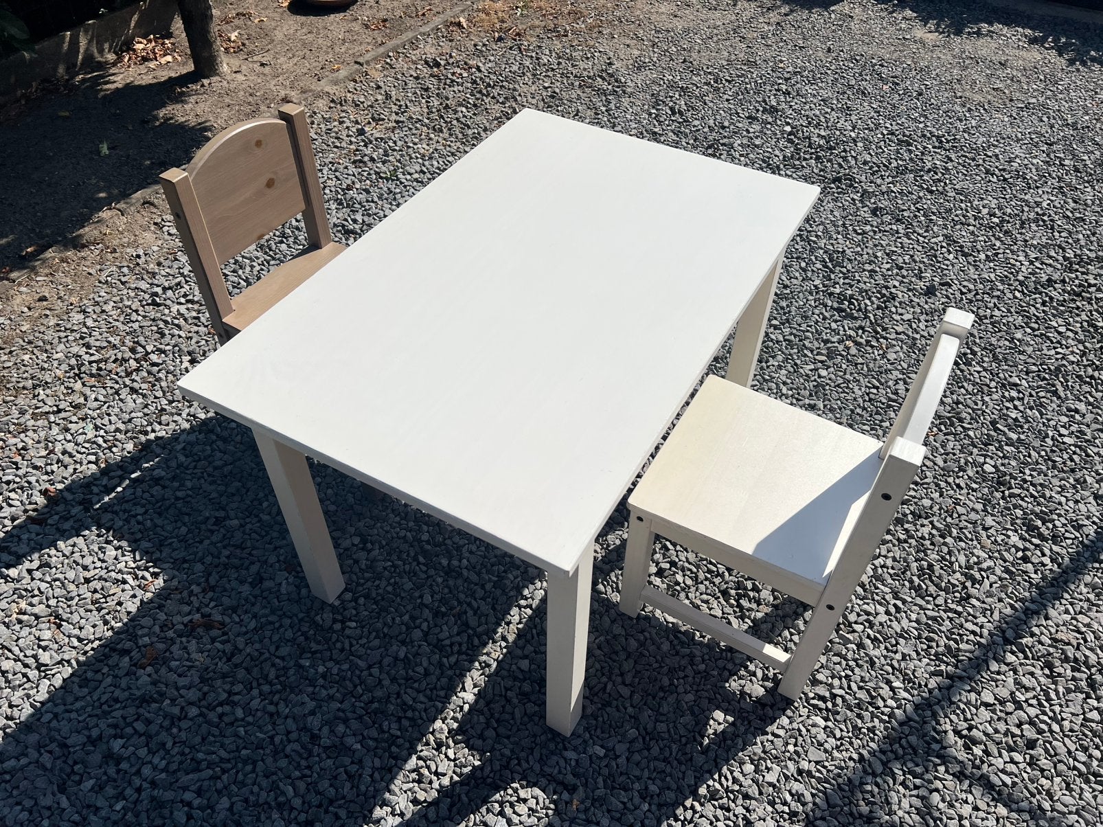 Kindertafel met 2 stoeltjes Ikea, Huis en Inrichting, Tafels | Eettafels, Ophalen, Zo goed als nieuw