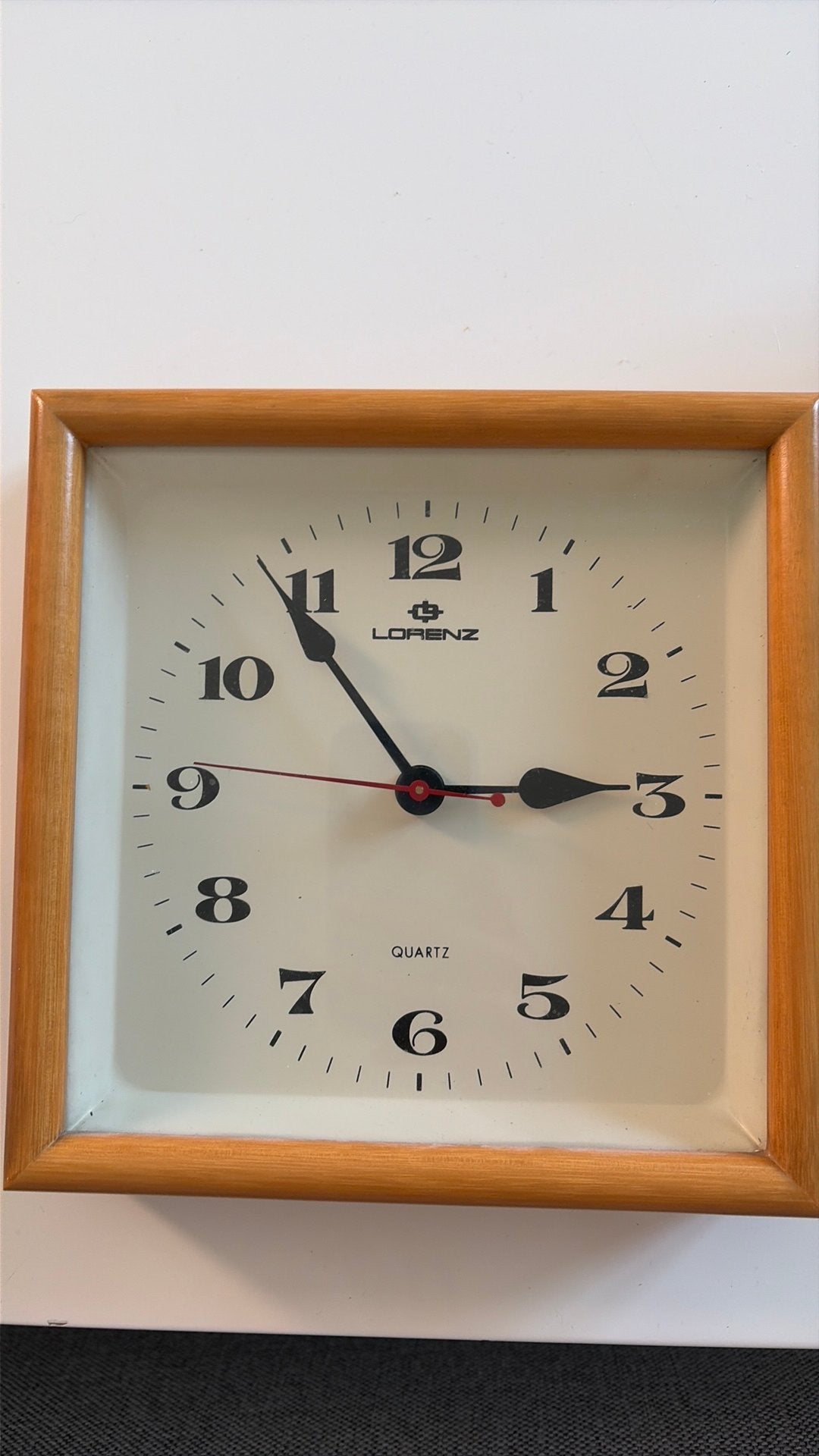 Montre murale à quartz Lorenz, Enlèvement, Utilisé, Autres marques, Horloge murale
