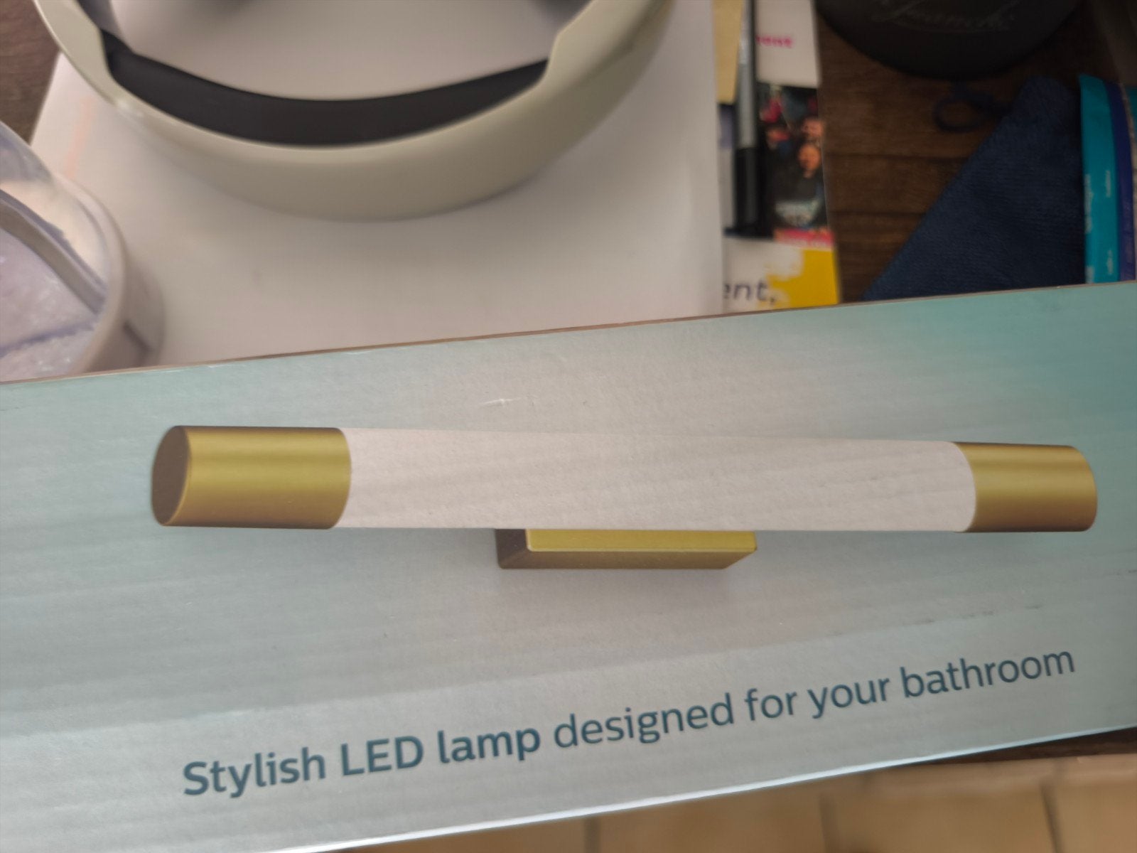 Lampe LED Philips pour miroir de salle de bain – Neuve, Neuf, LED, Enlèvement ou Envoi, Applique murale