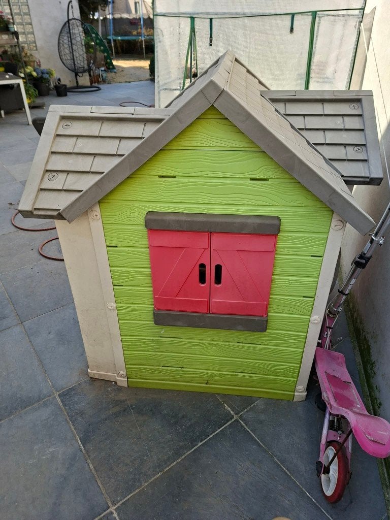 Smoby speelhuisje, Ophalen, Gebruikt, Kunststof