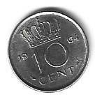 Munt Nederland 10 cent 1964 (Juliana) Zfr, Postzegels en Munten, Munten | Nederland, Ophalen of Verzenden, Koningin Juliana, 10 cent