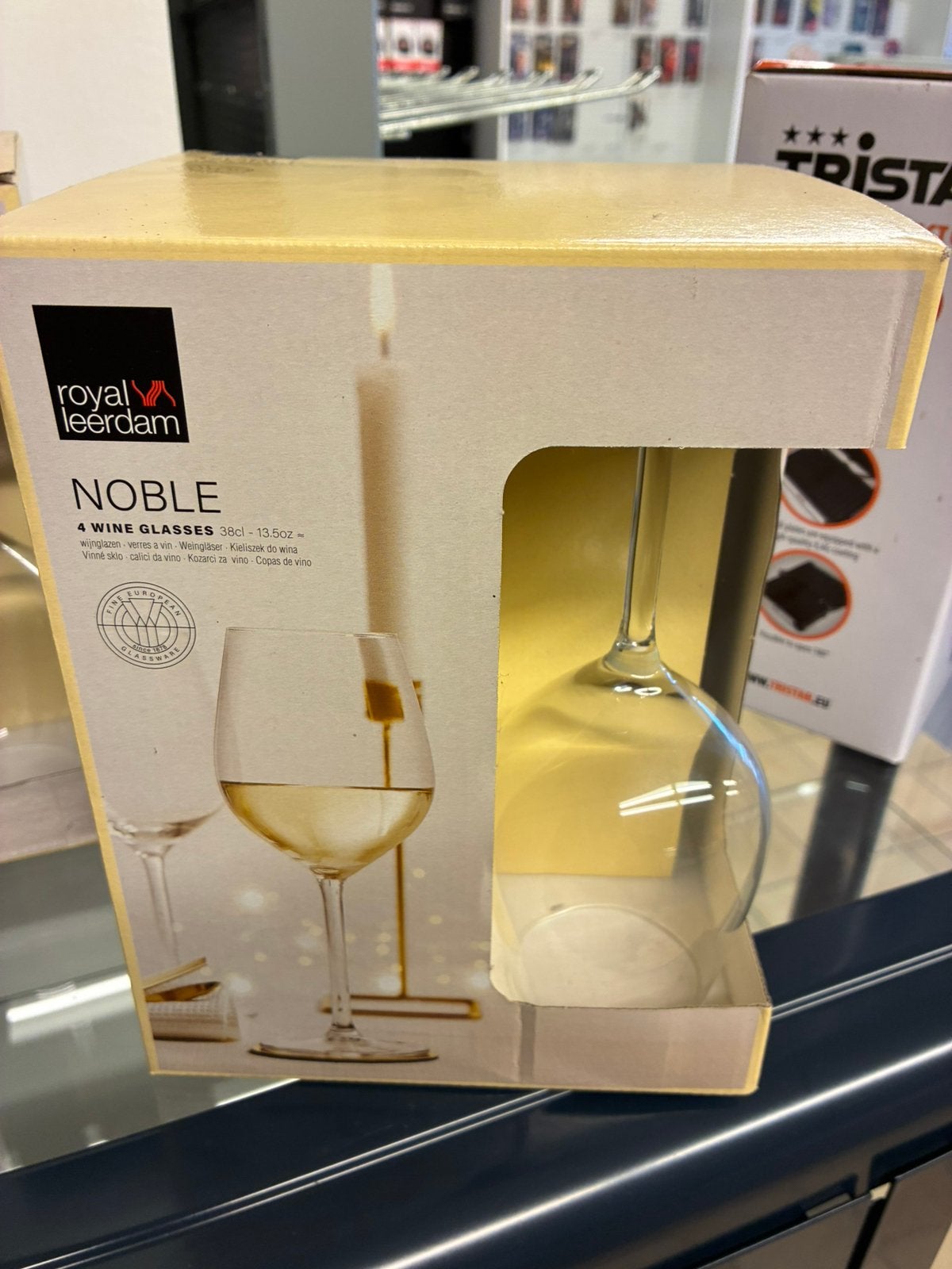 Verres à vin Royal Leerdam Noble neufs dans leur emballage, Enlèvement ou Envoi, Neuf