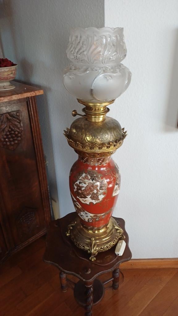 Antieke olielamp te Kalmthout, Enlèvement
