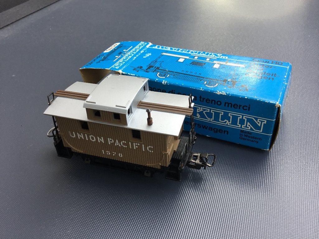 Märklin 4576 H0 Petit caboose de l'Union Pacific ovp, Hobby & Loisirs créatifs, Enlèvement ou Envoi, Courant alternatif, Wagon