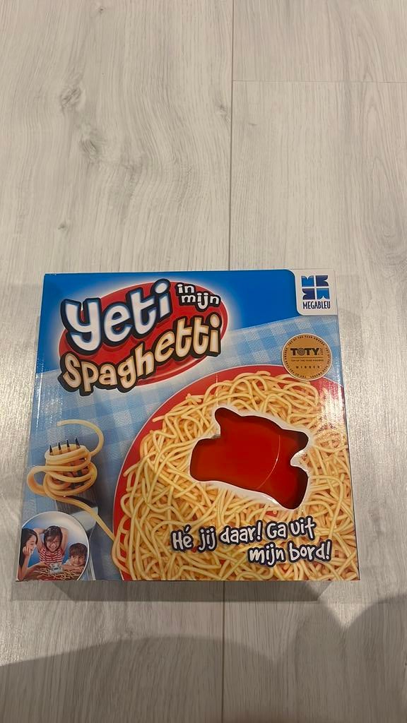 Yeti in My Spaghetti – spel (topstaat), Hobby en Vrije tijd, Gezelschapsspellen | Bordspellen, Zo goed als nieuw, Ophalen of Verzenden