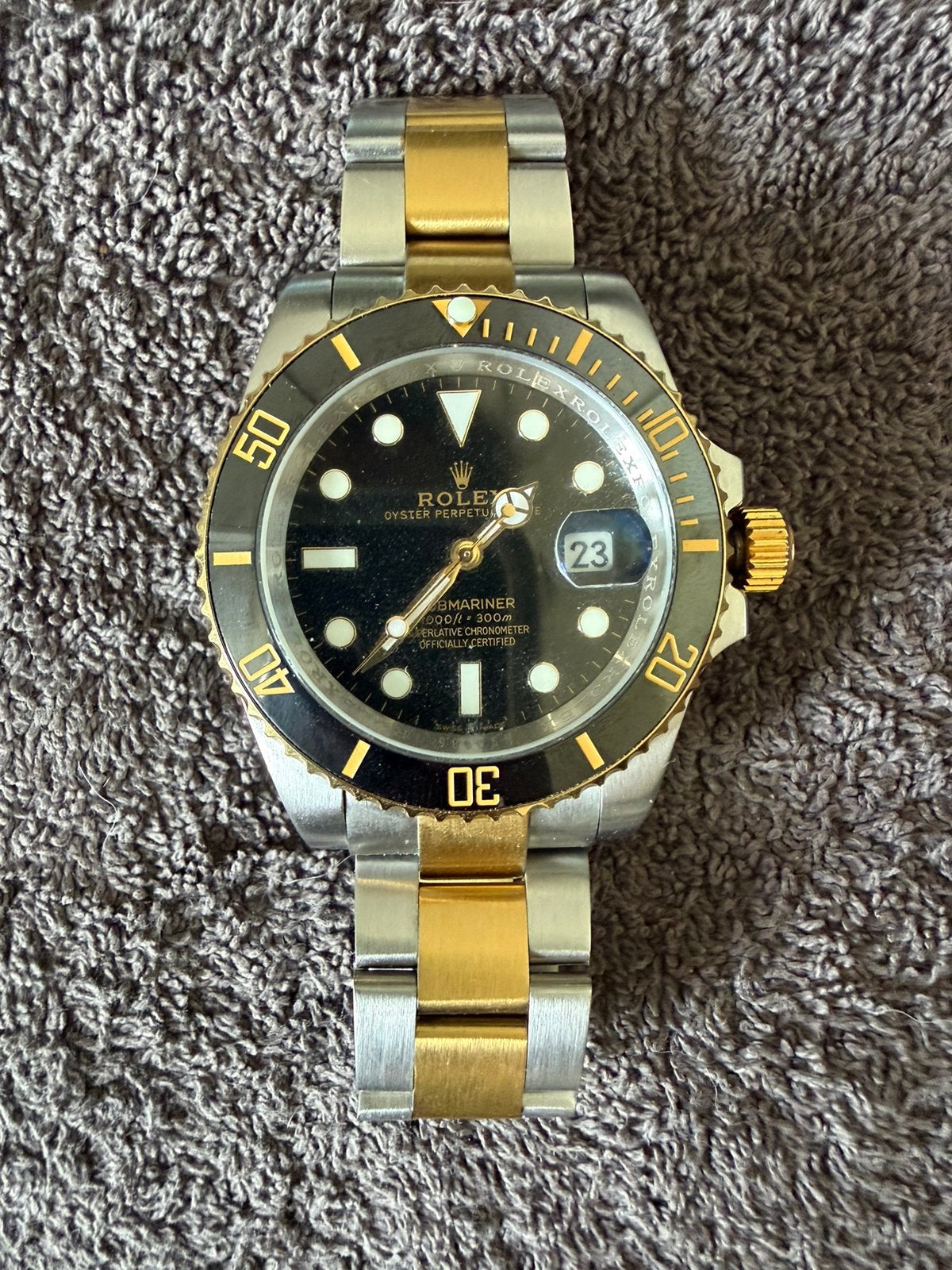 Rolex Gold, Bijoux, Sacs & Beauté, Montres | Enfants, Envoi, Comme neuf, Doré