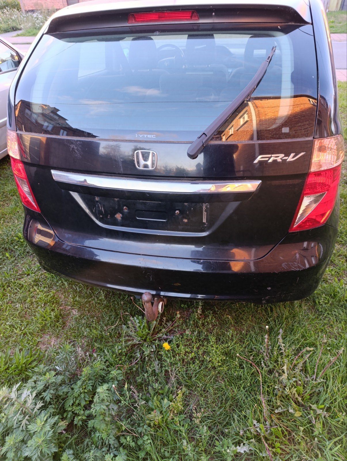 honda FR-V 1.8 ess 6 zitplaatsen uit 2009 (dealers of export, Auto's, Voorwielaandrijving, Zwart, 4 cilinders, Zwart