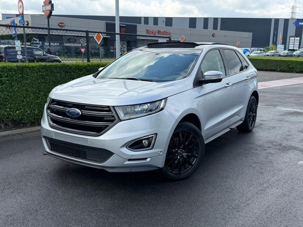 Ford Edge 2.0 TDCI ST line 140.000km pano camera xenon, Autos, Ford, Argent ou Gris, Achat, Entreprise, 1968 cm³