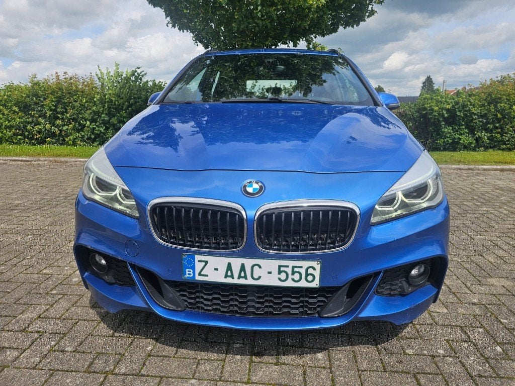BMW 218d 136pk M-Pack(Bouw2016/234.000km)Automaat, Auto's, BMW, Monovolume, 4 cilinders, Blauw, Bedrijf