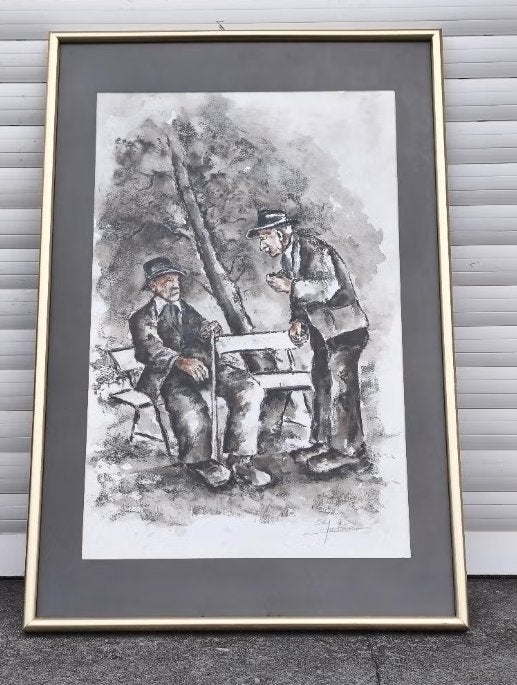 aquarelle signe, Enlèvement ou Envoi, Aquarelle