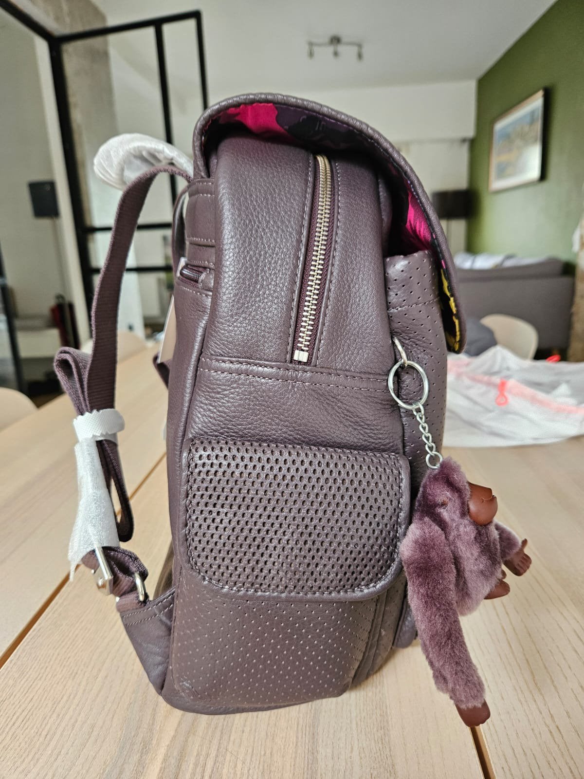 Kipling rugzak bruin, Bijoux, Sacs & Beauté, Sacs | Sacs Femme, Enlèvement ou Envoi, Neuf, Brun, Sac à main