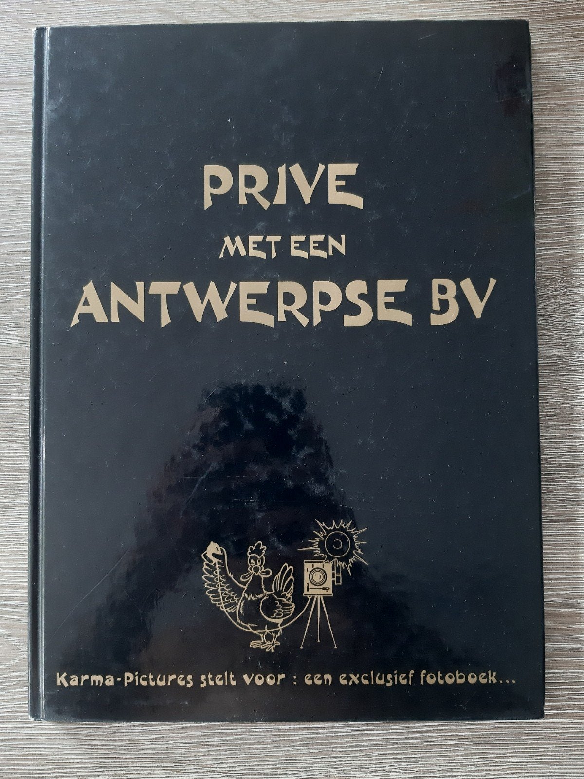 prive met een antwerpse bv  gehandtekend, Ophalen of Verzenden, Zo goed als nieuw, Karin ceulemans, Personen