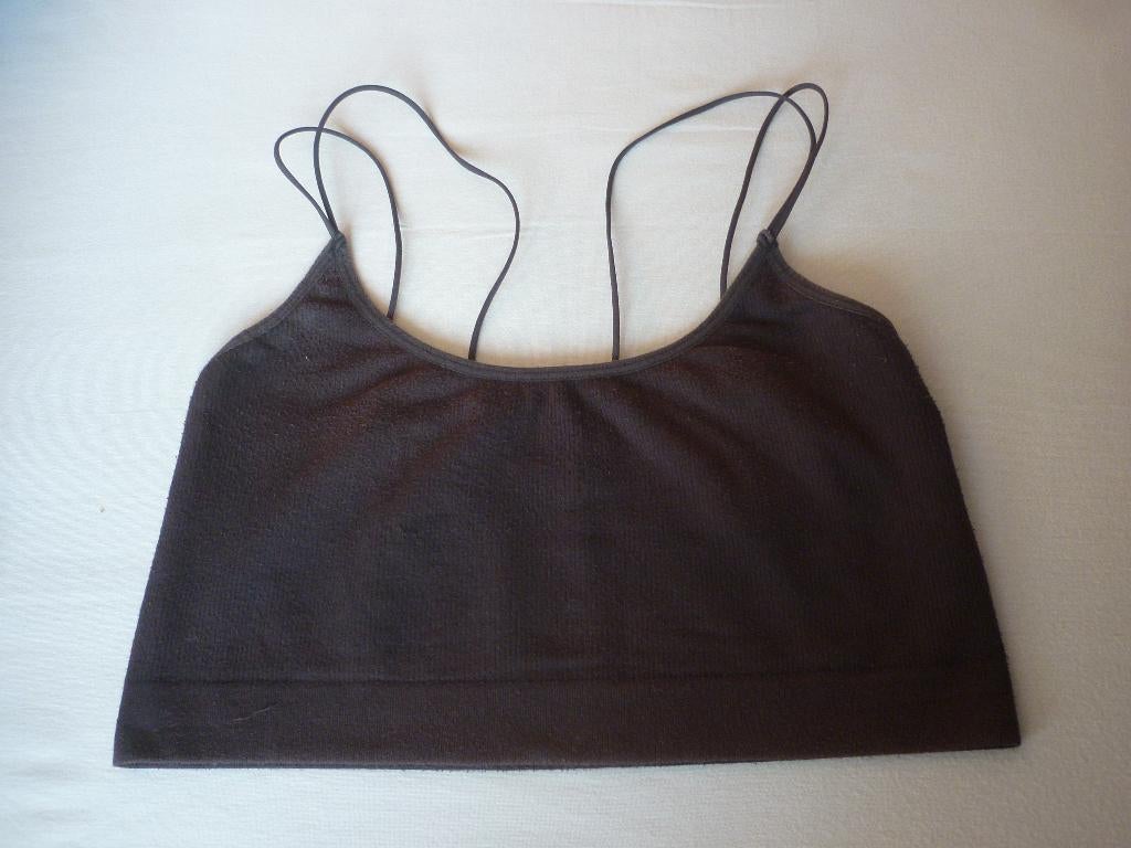 Tricot Crop Topje Urban Outfitters, Maat 42/44 (L), Ophalen of Verzenden, Urban Outfitters, Zonder mouw