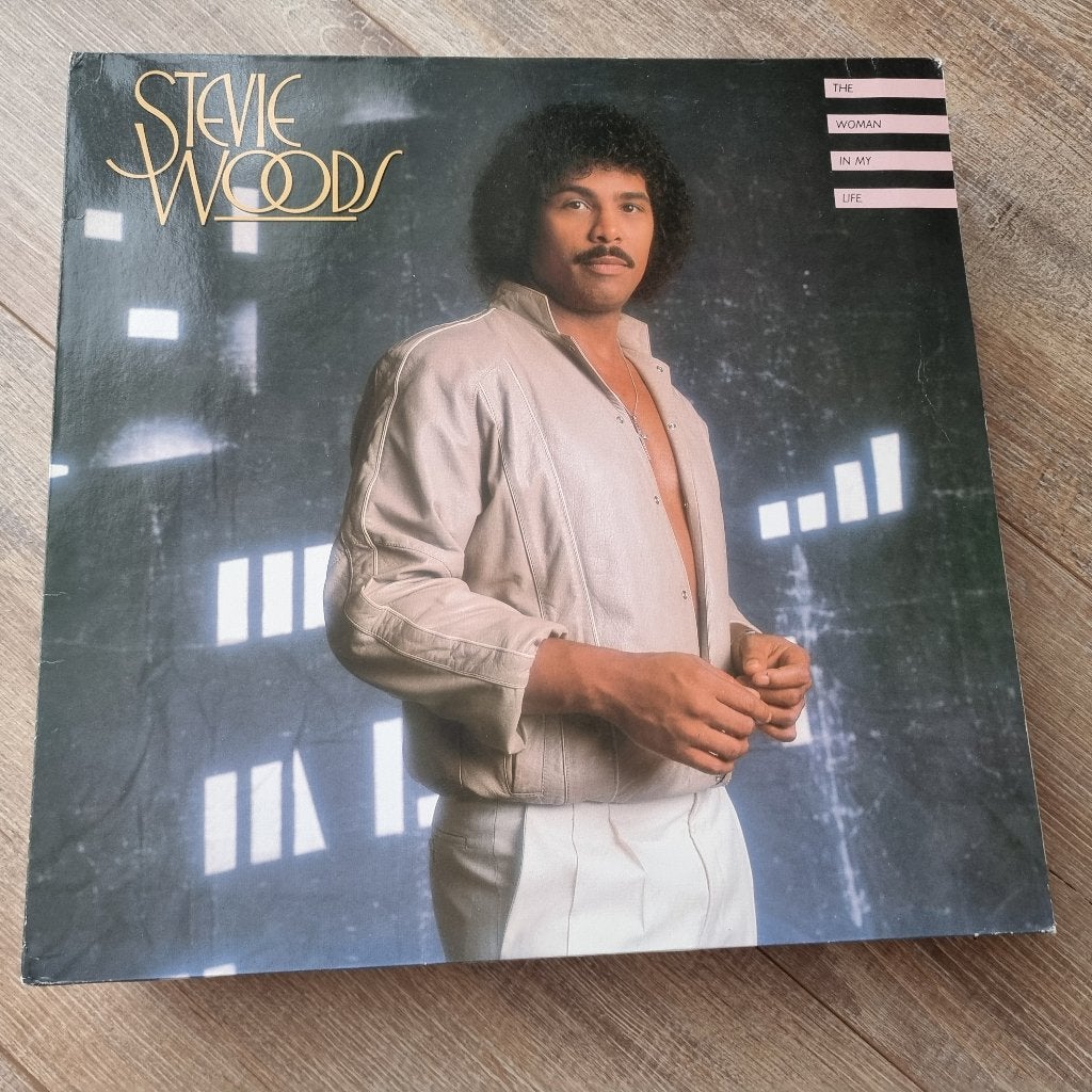LP Stevie Woods - The woman in my life, CD & DVD, Enlèvement ou Envoi, Funk, Utilisé, LP