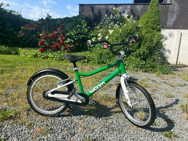 Woom 3 groen, Ophalen, Gebruikt