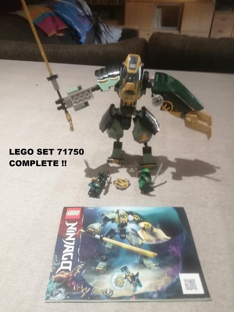 LEGO NINJAGO SET 71750, Ophalen of Verzenden, Complete set, Lego