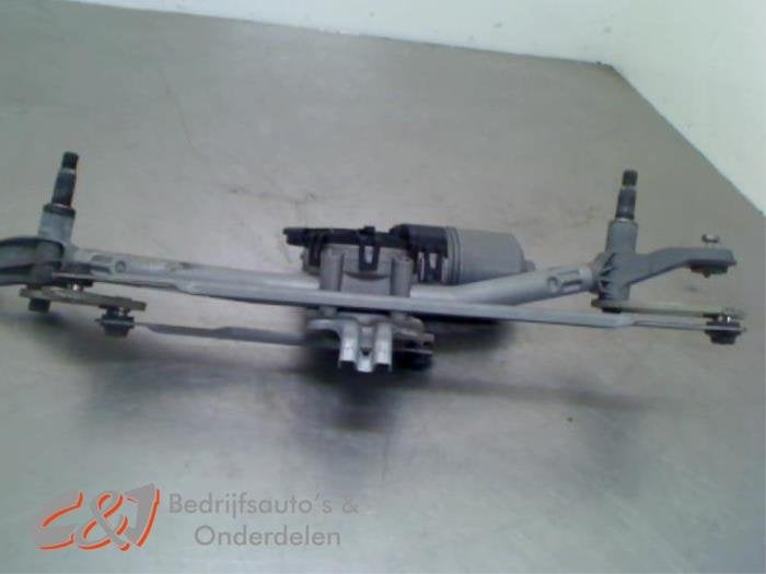 Ruitenwismotor + Mechaniek van een Citroen Berlingo, Gebruikt, -, Ophalen of Verzenden, -