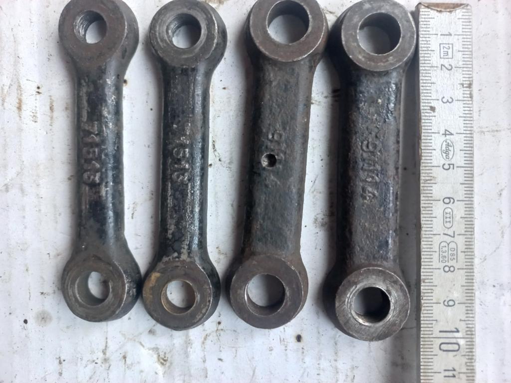 Assiettes latérales : fourche en toile, fourchette à ressort, Motos, Enlèvement