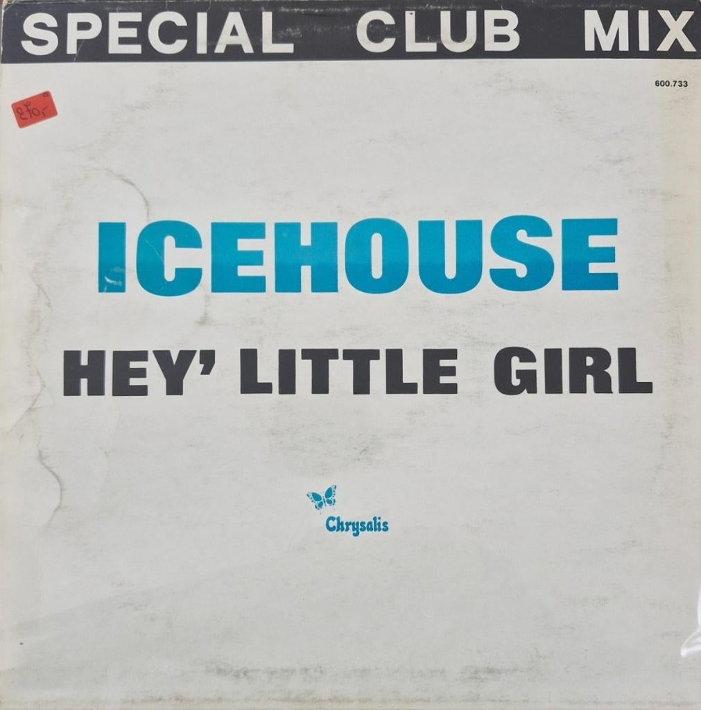 12" Single Icehouwe "Hey' Litlle Girl", Cd's en Dvd's, Vinyl Singles, Gebruikt, Overige genres, Maxi-single, 1980 - 1989