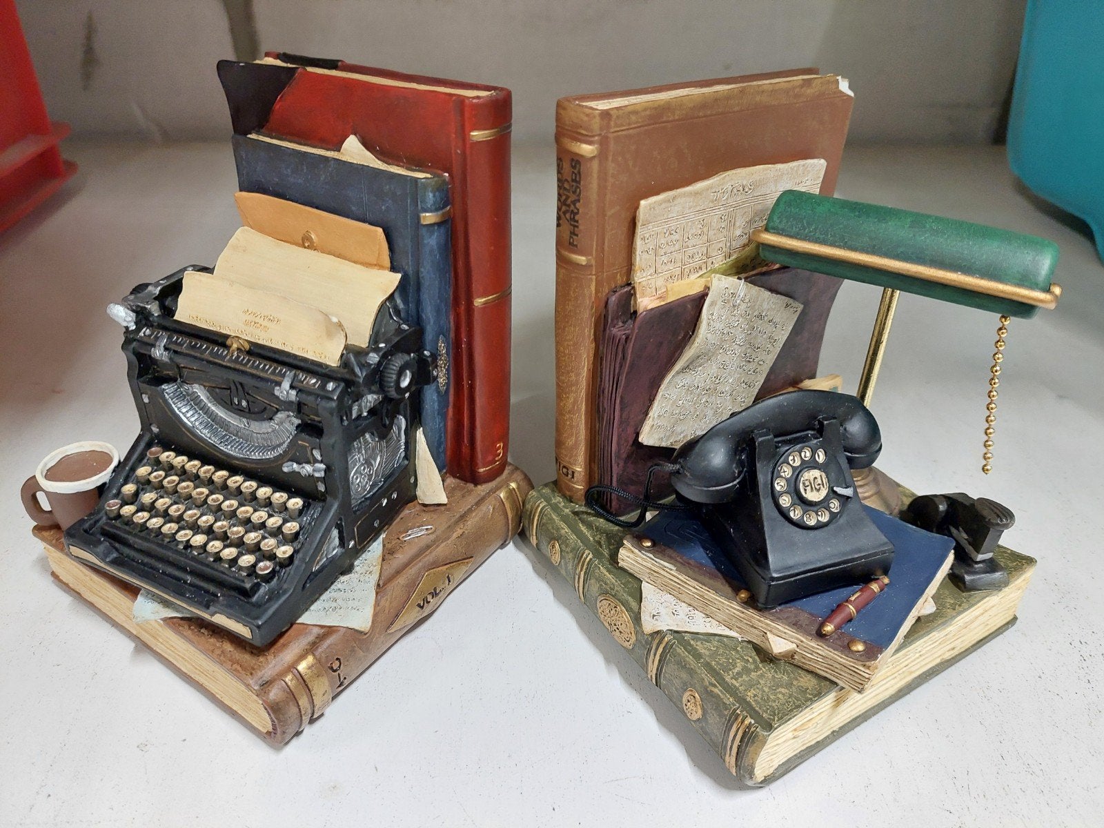 boekensteunen van Figi Graphics, Verzamelen, Boekenleggers, Ophalen of Verzenden, Tekst