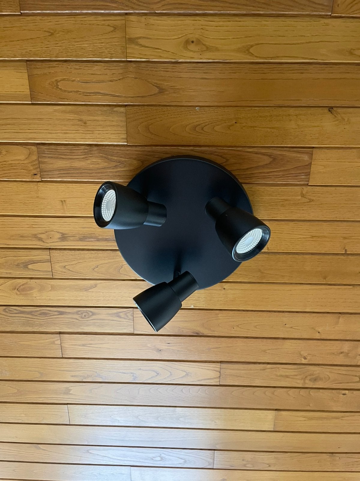 Lampe suspendue à LED à 3 spots, Enlèvement, Comme neuf, LED, Spot apparent
