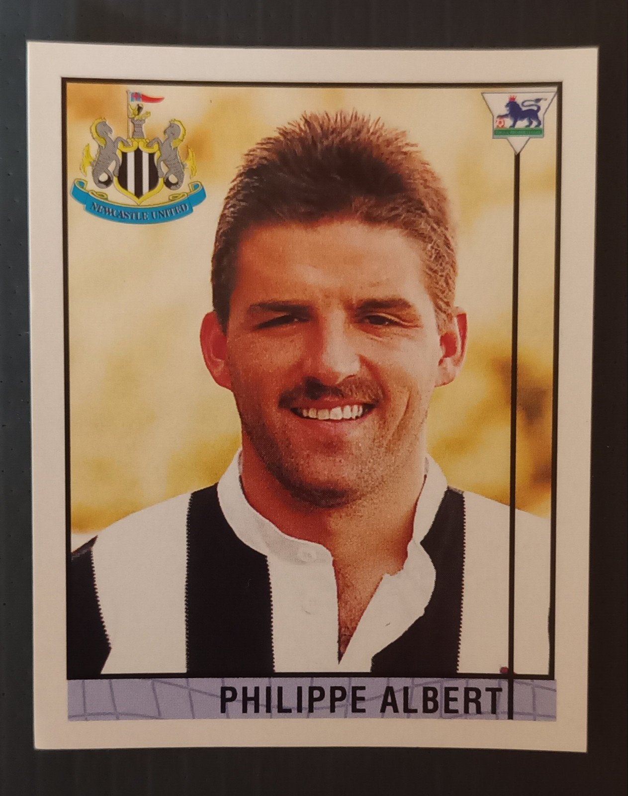 PREMIER LEAGUE 1996 # 139 PHILIPPE ALBERT, Enlèvement ou Envoi, Comme neuf, Affiche, Image ou Autocollant