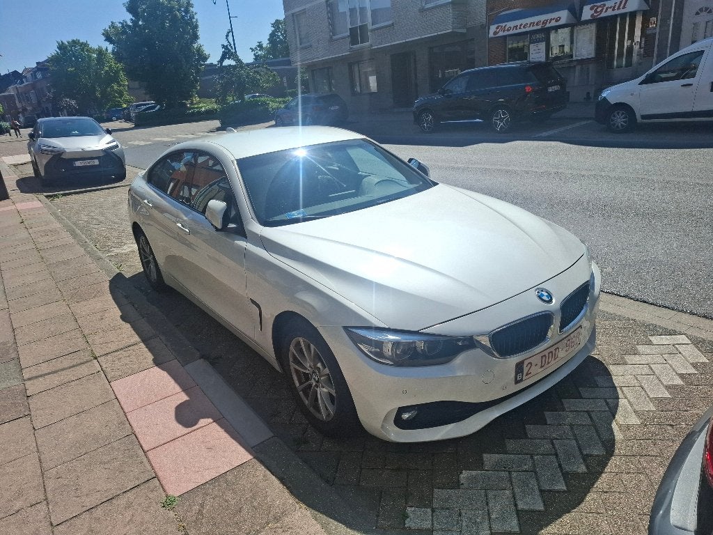 Bmw 418, Auto's, Automaat, Achterwielaandrijving, Wit, Leder