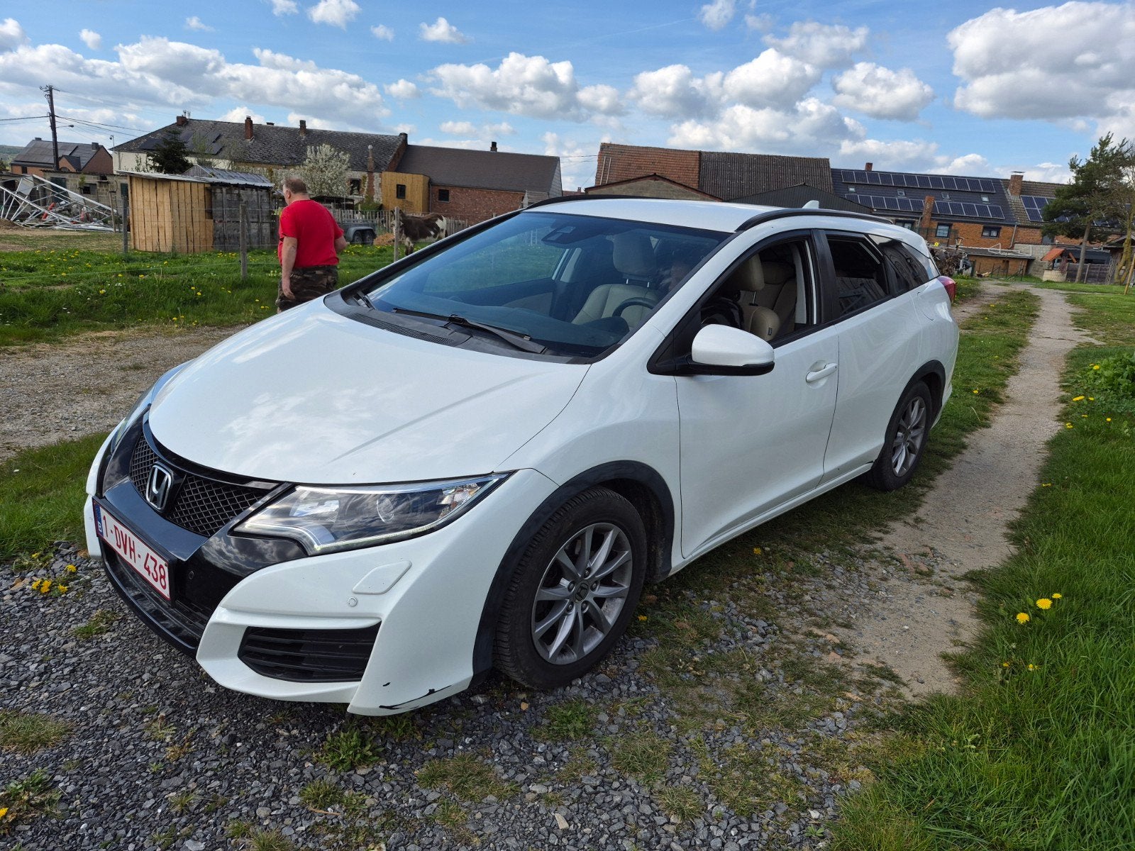 Honda civic tourer 2016 euro6 205.000km 1.6 diesel, Autos, Honda, Achat, Euro 6, Boîte manuelle, 5 portes