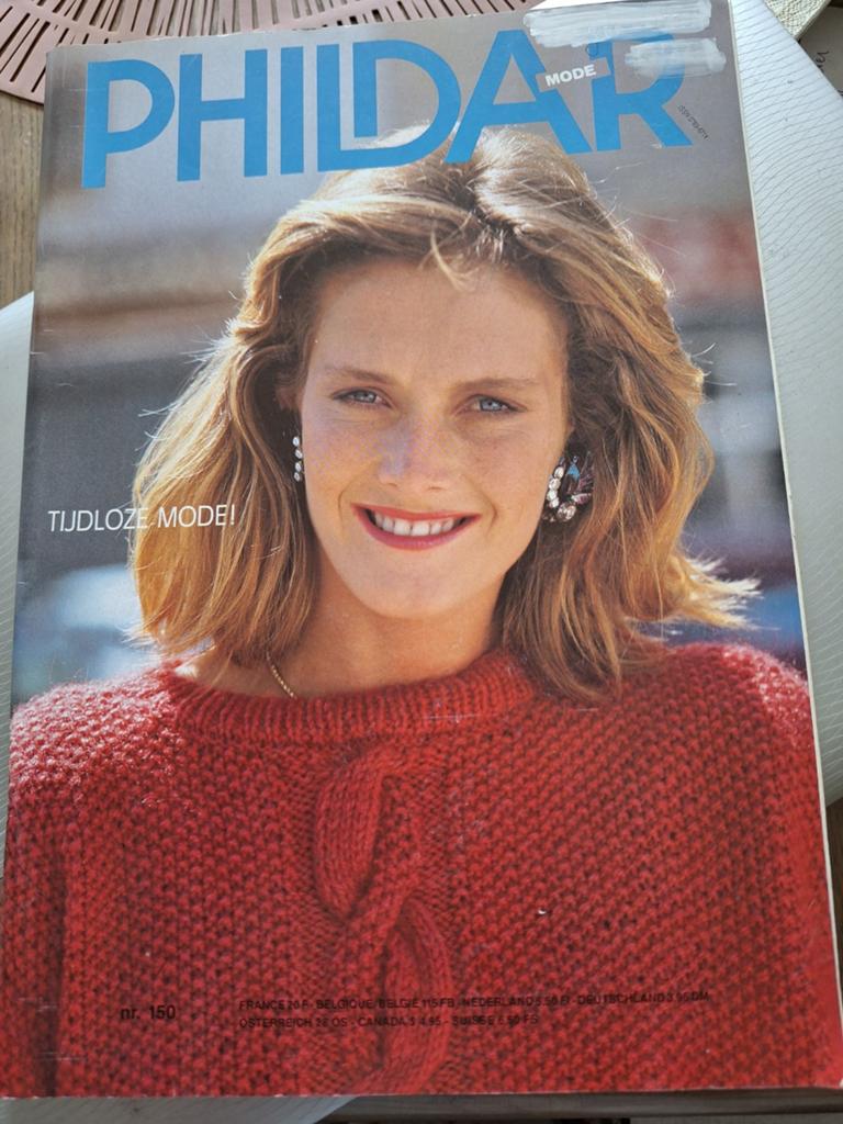 Breiboek van Phildar, Hobby en Vrije tijd, Breien en Haken, Ophalen of Verzenden, Zo goed als nieuw, Breien of Haken