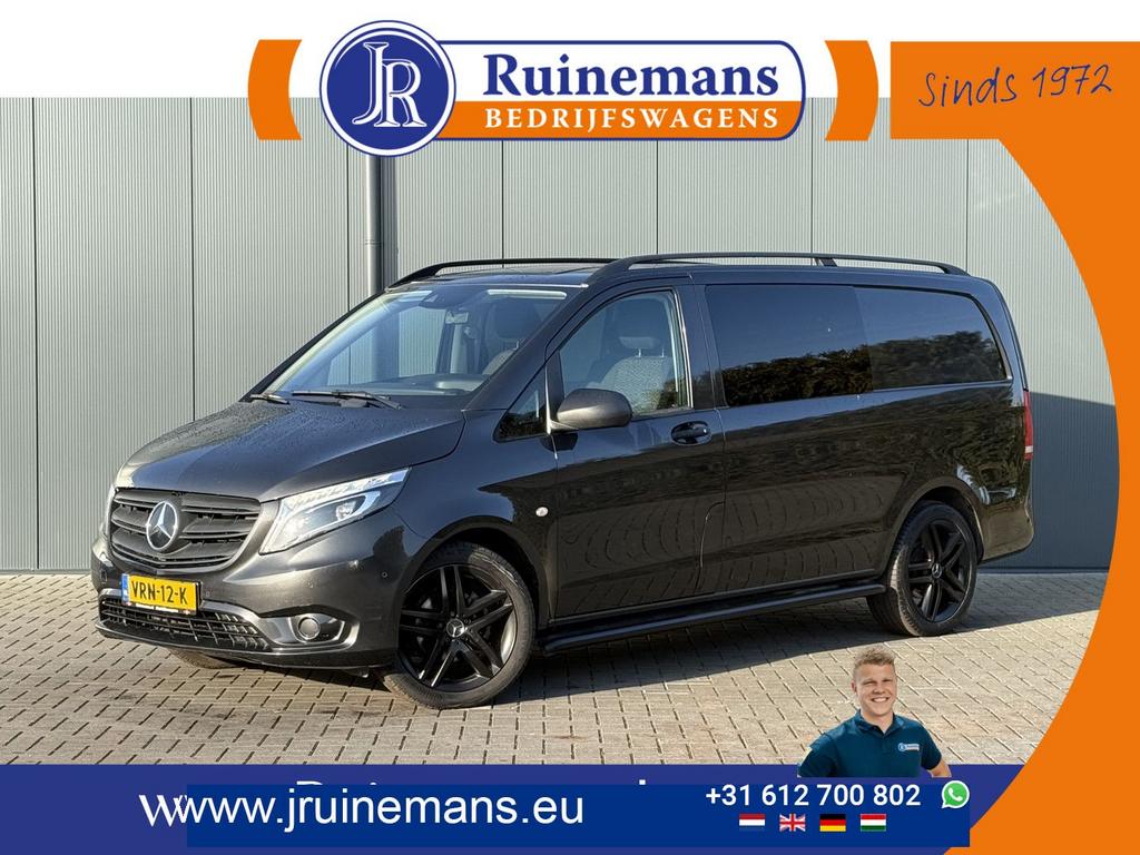 Mercedes-Benz Vito 114 CDI AUT / DUBBELE CABINE / L2H1 / 1e, Argent ou Gris, Achat, Carnet d'entretien, Mercedes-Benz