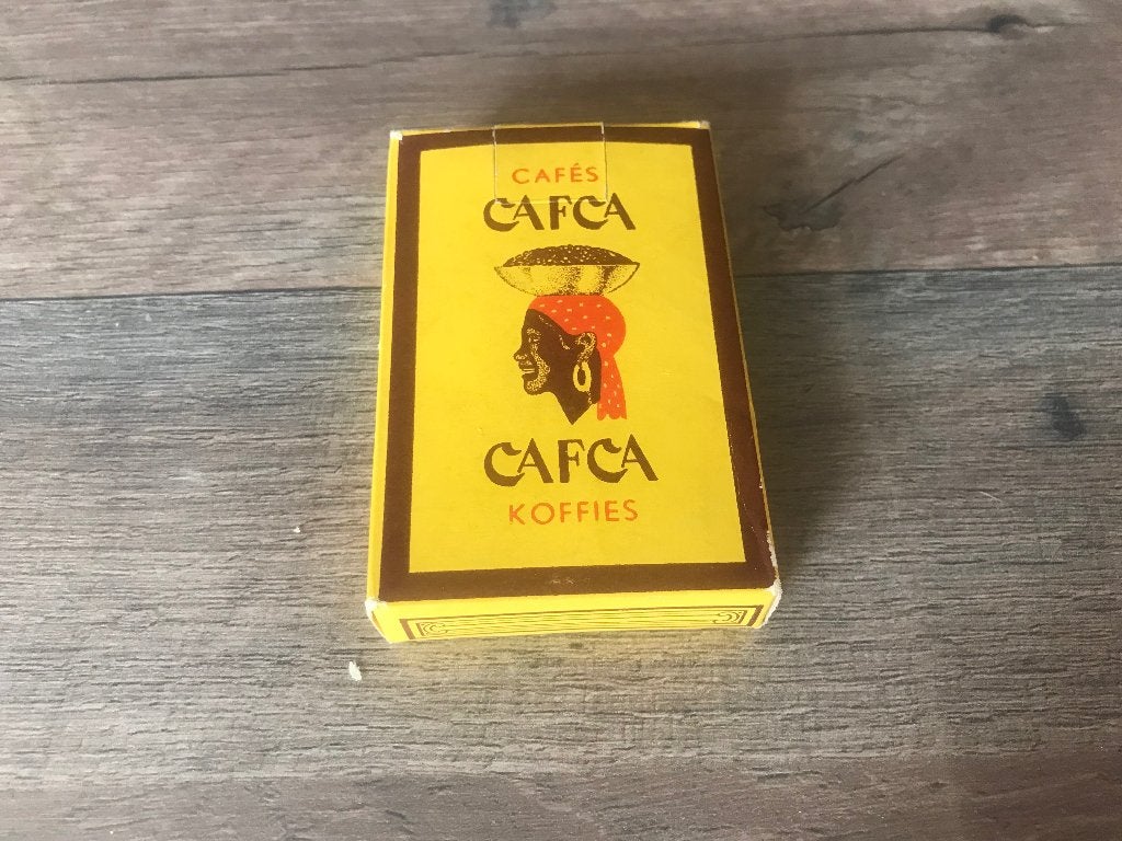 Boek speelkaarten koffie cafca, Verzamelen, Speelkaarten, Jokers en Kwartetten, Ophalen of Verzenden, Nieuw, Speelkaart(en)