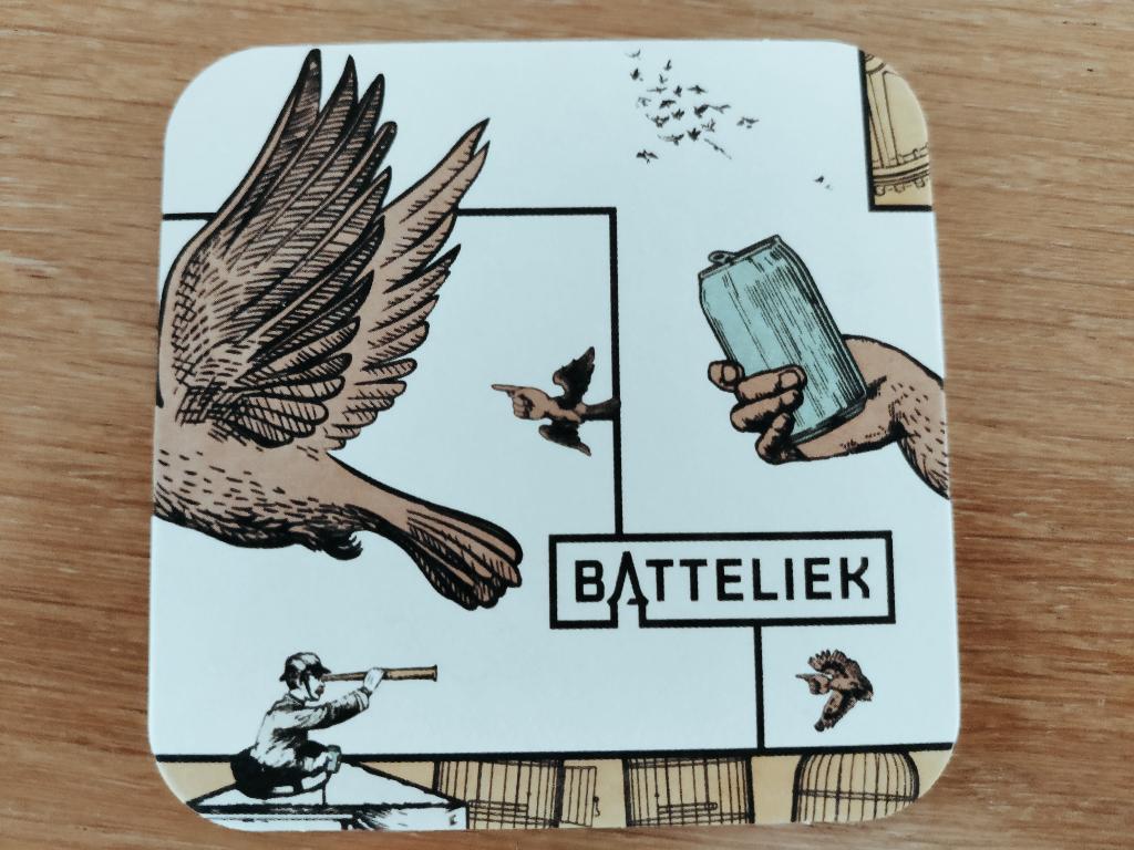 Bierviltje Batteliek (brouwerij Mechelen), Verzamelen, Ophalen of Verzenden, Nieuw, Viltje(s), Overige merken